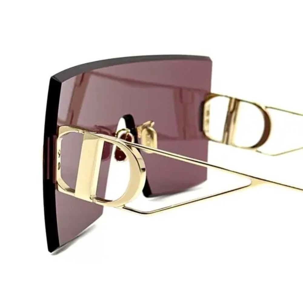 CHRISTIAN DIOR Burgundy Sunglasses 30Montaigne M1U B0D0 NWT - Picture 10 of 15